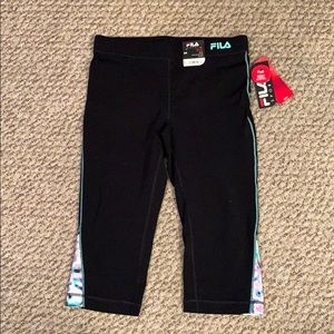 Fill Sport capri leggings. Small